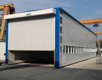 电动折叠式伸缩房